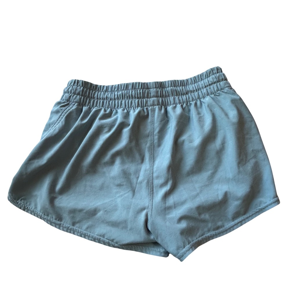 Vuori Clementine 2.0 Running Shorts S Blue Grey Zip Pocket VW304 - Picture 5 of 6